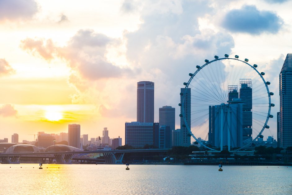 London Eye observation wheel in London