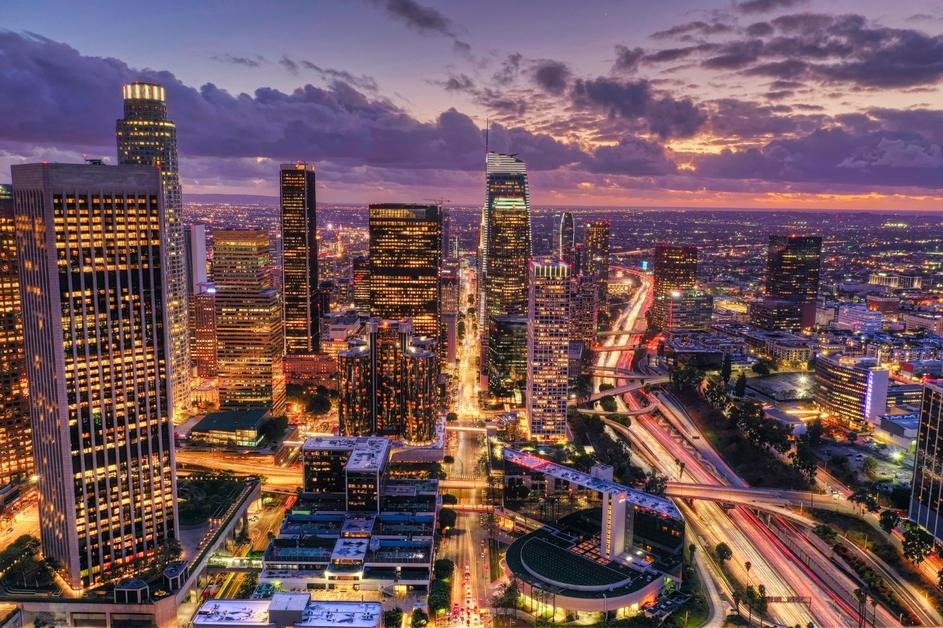  Explore the vibrant streets and skyline of Downtown Los Angeles