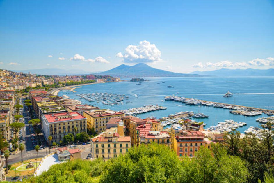 Sip local wine beneath Mount Vesuvius in Italy