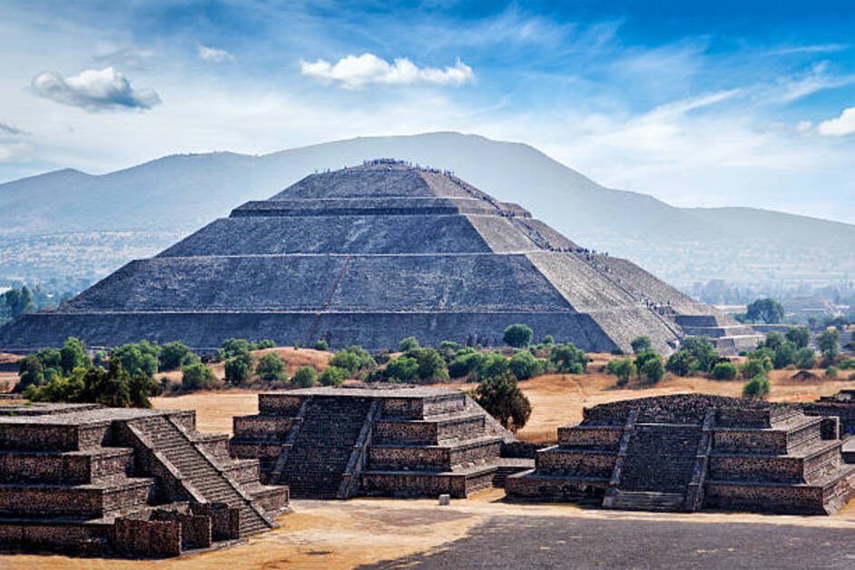 Teotihuacán pyramids near Mexico City